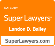 Super Lawyers Badge for Landon D. Bailey